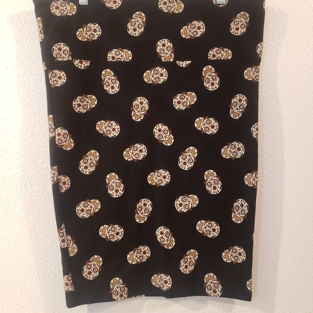 Torrid sugar skull skirt
